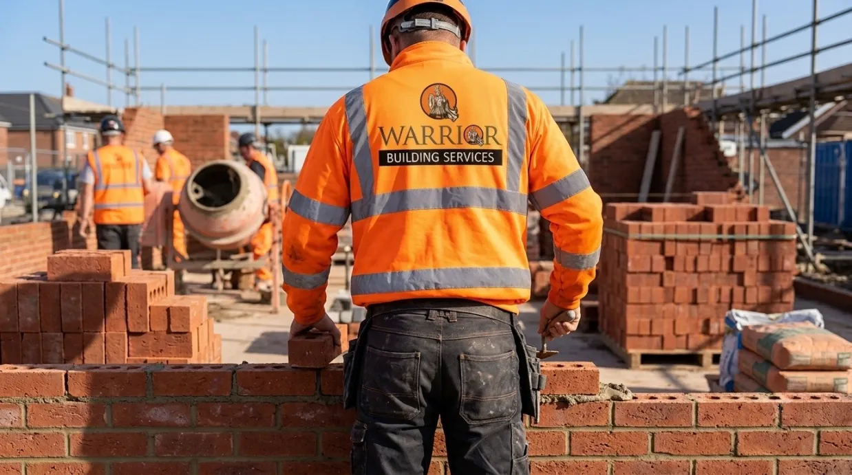 Warrior Building Services team completing building works